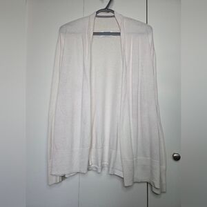 🌷Old Navy Women's XL Off-White Open Front Soft Knit Cardigan